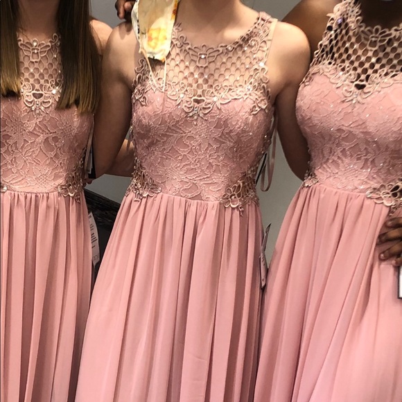 Pink Bridesmaid Dress - Picture 8 of 8